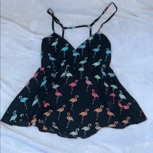 Flamingo tank top